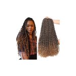 Extensions de cheveux synth�tiques - leeven - passion twist water wave - 45 cm - 7 paquets - cuivre 350 ...