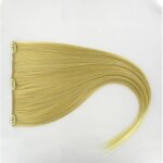 Extensions � clip cheveux - ref 24bt613 - blond fonc� et blond platine - 60 cm