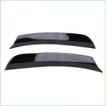 Extension daile de becquet de toit arri�re de voiture haute durabilit� noir brillant universel pour divers ...