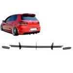 Extension pour diffuseur & splitters latraux arrire pour vw golf 6 gti 2008 - 2013