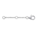Extension rallonge rajout pour chane collier ou bracelet argent 925