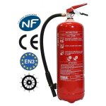 Extincteur 6 litres nf + support fixation + panneau signal�tique ref: 005714