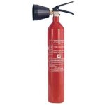 Extincteur co2 capacit� 2 kg avec support de fixation norme ce