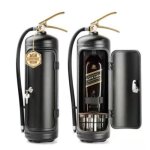 Extincteur m�tal coffret vin conteneur minibar d�coration bar � vin .