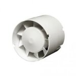 Extracteur - vents - 100mm - 107m / h - pvc rsistant - contrlable par variateur