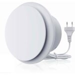 Extracteur dair silencieux - virex� - 130 m� / h - 12w - 4 pouces - �conome en �nergie