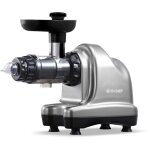 Extracteur de jus - biochef - axis cold press - gris - 150 watt - centrifugeuse