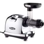 Extracteur de jus horizontal omega 8226 - 80 trs / mn - chrome