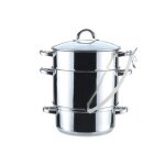 Extracteur de jus  vapeur acier inox 8l