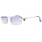 - eye wear - lunette soleil perc�es dor�es design classe et fashion mucky - jaune