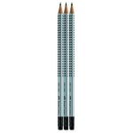Crayons à papier - faber - castell - grip 2001 - lot de 3 - hb - gomme intégrée Crayons à papier - faber - castell - grip 2001 - lot de 3 - hb - gomme intégrée