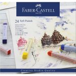 Faber - castell boîte 24 pastels carrés tendres Faber - castell boîte 24 pastels carrés tendres
