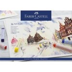 Pastels - faber - castell - bo�te 36 carr�s tendres - longueur 66 mm - r�sistance � la lumi�re