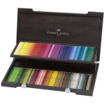 Coffret de 120 crayons de couleur aquarelle d�rer - faber - castell - multicolore