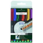 Faber - castell etui 8 feutres multimark permanent f