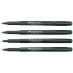 Faber - castell feutre extra - fin finepen 1511 rouge