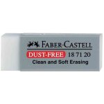 Gomme - faber - castell - dust free - blanc - gommage propre - peu de d�chets