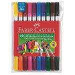 Feutres double pointes - faber - castell - pochette de 10 - multicouleur - encre alimentaire à base deau ... Feutres double pointes - faber - castell - pochette de 10 - multicouleur - encre alimentaire à base deau ...
