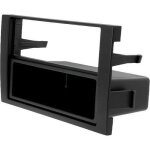Facade autoradio 2din - audi - a4 - 2002 - 2006 - compatible avec alpine kenwood pioneer jvc - noir Facade autoradio 2din - audi - a4 - 2002 - 2006 - compatible avec alpine kenwood pioneer jvc - noir