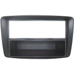 Fa�ade autoradio 1din fiat panda ap03 - avec vide poche - raf1502