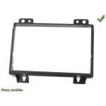 Facade autoradio 2din - ford - fiesta / fusion - noir - compatible 2002 - 2005 - double - din