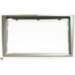 Faade autoradio 2din opel corsa ap06 - argent satin