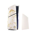 Fa�ades pour console playstation 5 (mod�le - slim) - ghost of yotei gold limited edition