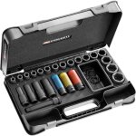 Douilles  chocs - facom - ns. 550bpb - 10 - 32 mm - 6 pans - coffret plastique
