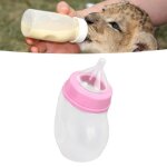 Biberon pour animaux de compagnie - fafeicy - 180 ml - ttine souple - tte tordue - design antidrapant ...