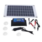 Fafeicy chargeur de panneau solaire kit de panneau solaire module photovoltaque en polysilicium 50w ...