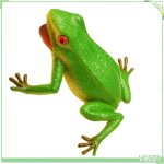 Fafeicy jouet r�aliste de grenouille grenouille r�aliste avec appel r�aliste pulv�risation deau � jouets ...