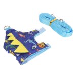 Fafeicy laisse de harnais de cochon dinde ensemble de laisse de harnais de furet facile animalerie jouet ...