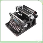 Fafeicy mod�le de machine � �crire antique machine � �crire vintage portable machine � �crire miniature ...