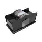 Mlangeur de cartes - fafeicy - manuel - 1 - 2 jeux de poker - design silencieux - plastique durable