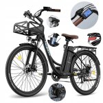 Fafrees f26 lasting v�lo �lectrique urbain batterie203ah 140km 250w 26 noir