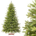 Fairytrees sapin de nol artificiel 220 cm bavire premium lments mouls par injection avec support ...