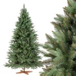 Fairytrees sapin de nol artificiel nordmann premium 180 cm lments naturels mouls par injection fabriqu ...