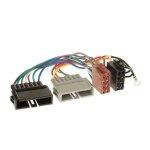 Faisceau autoradio - acv - chrysler / dodge / jeep - universel - norme iso - noir