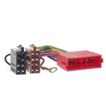 Faisceau autoradio - acv - chrysler / jeep - norme iso - couleur rouge - non universel