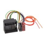 Faisceau iso autoradio - adnauto - compatible opel vw - universel - noir - voiture