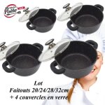 Faitouts 20 / 24 / 28 / 32cm espace cuisine professionnel