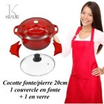 Faitout 20cm fonte / pierre - 1. 5 l - klaus