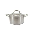 Faitout 24 cm en inox 18 / 10 triply fackelmann vita3