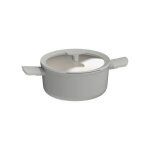 Faitout - berghoff - balance moonmist - 24 cm - aluminium recycl� - antiadh�sif c�ramique