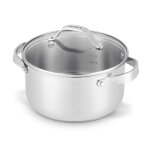 Faitout - beka - cicla - avec couvercle en verre - 20cm - avec poigne - capacit 2. 8l