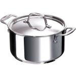Faitout + couvercle chef en inox - d: 28 cm