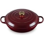 Faitout - le creuset - signature - fonte Émaillée - Ø 30cm - 3. 2 l - garnet Faitout - le creuset - signature - fonte Émaillée - Ø 30cm - 3. 2 l - garnet