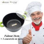 Faitout - espace cuisine professionnel - 36 cm - 13 litres - 100% antiadh�sif