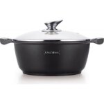 Faitout en fonte 16 cm noir royalty line rlbs16m