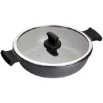 Faitout - inoxibar - srie absolut black - 32 cm - acier inoxydable - anti - adhsif